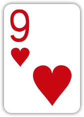 9♥