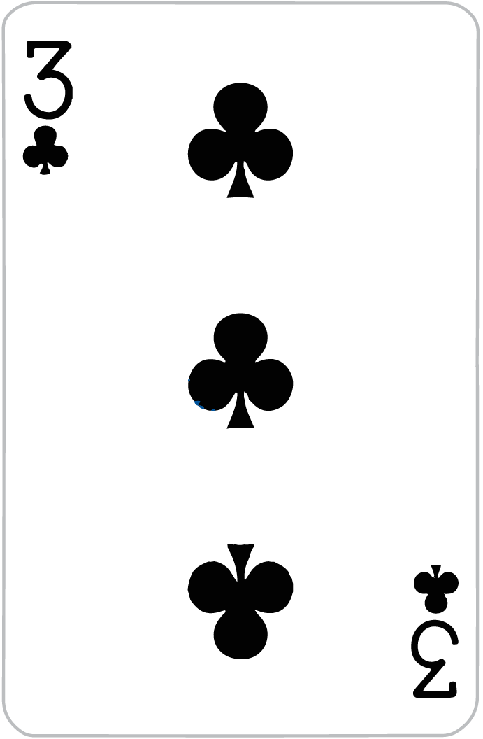 3 of Clubs