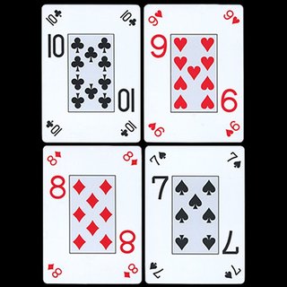Fournier Poker Peek cards with peek-style index corners